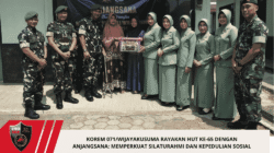 Korem 071/Wijayakusuma Rayakan HUT ke-65 dengan Anjangsana: Memperkuat Silaturahmi dan Kepedulian Sosial