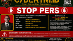 CYBERTNI.ID Keluarkan STOP PERS untuk Kabiro Kabupaten Blora Wiwik Anjar Wahyu W.