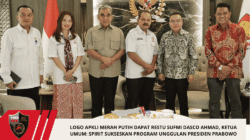 Logo APKLI MERAH PUTIH Dapat Restu Sufmi Dasco Ahmad, Ketua Umum: Spirit Sukseskan Program Unggulan Presiden Prabowo