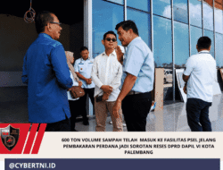 600 Ton Volume Sampah Telah  Masuk Ke Fasilitas PSEL Jelang Pembakaran Perdana Jadi Sorotan Reses DPRD Dapil VI Kota Palembang