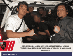 Jatanras Polda Jateng dan Resmob Polres Demak Ungkap Pembunuhan Perempuan, Tersangka Ditangkap di Mangkang Semarang