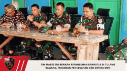TIM MABES TNI BERIKAN PENYULUHAN KARHUTLA DI TULANG BAWANG, TEKANKAN PENCEGAHAN DAN DETEKSI DINI