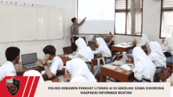 Polres Kebumen Perkuat Literasi AI di Sekolah: Siswa Didorong Waspadai Informasi Buatan