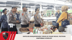 Kapolres Banjarnegara Turun ke Pasar Induk, Pastikan Kamtibmas Kondusif