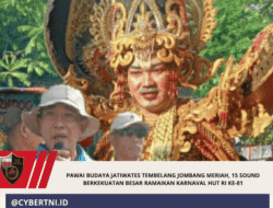 Pawai Budaya Jatiwates Tembelang Jombang Meriah, 15 Sound Berkekuatan Besar Ramaikan Karnaval HUT RI ke-81