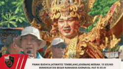 Pawai Budaya Jatiwates Tembelang Jombang Meriah, 15 Sound Berkekuatan Besar Ramaikan Karnaval HUT RI ke-81