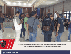Kapolresta Banyumas Perkuat Sinergi dengan Awak Media untuk Kebersamaan dan Dukungan Informasi