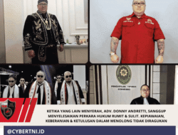 Ketika yang lain menyerah, Adv. Donny Andretti, sanggup menyelesaikan Perkara Hukum Rumit & Sulit. Kepiawaian, Keberanian & Ketulusan dalam Menolong Tidak Diragukan
