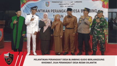 Pelantikan Perangkat Desa Blimbing Gudo Berlangsung Khidmat, Dua Perangkat Desa Resmi Dilantik