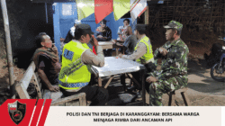 Polisi dan TNI Berjaga di Karanggayam: Bersama Warga Menjaga Rimba dari Ancaman Api