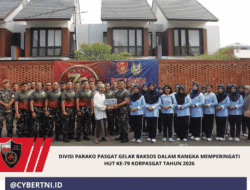 Divisi Parako Pasgat Gelar Baksos Dalam Rangka Memperingati HUT Ke-79 Korpasgat Tahun 2026