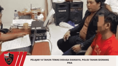 Pelajar 14 Tahun Tewas Diduga Dianiaya, Polisi Tahan Seorang Pria