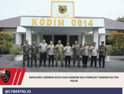 Kapolres Cirebon Kota dan Dandim 0614 Perkuat Sinergitas TNI-Polri