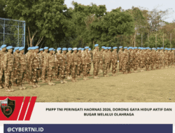 PMPP TNI PERINGATI HAORNAS 2026, DORONG GAYA HIDUP AKTIF DAN BUGAR MELALUI OLAHRAGA