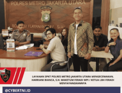 Layanan SPKT Polres Metro Jakarta Utara Mengecewakan. Harriani Bianca, S.H. Waketum FERADI WPI / Ketua LBH FERADI Menyayangkannya