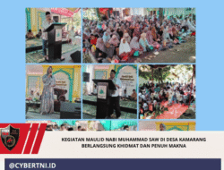 Kegiatan Maulid Nabi Muhammad SAW di Desa Kamarang Berlangsung Khidmat dan Penuh Makna