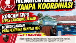 MBG Dihentikan, Korcam Mengaku Bukan Wilayahnya: Ada Apa dengan Pengawasan SPPG Rejoagung 3 Ploso?