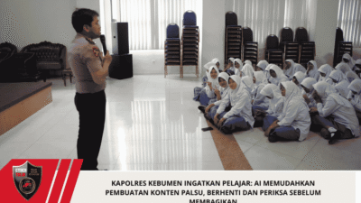 Kapolres Kebumen Ingatkan Pelajar: AI Memudahkan Pembuatan Konten Palsu, Berhenti dan Periksa Sebelum Membagikan