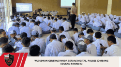 Wujudkan Generasi Muda Cerdas Digital, Polres Jombang Edukasi Paham AI