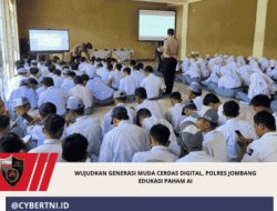 Wujudkan Generasi Muda Cerdas Digital, Polres Jombang Edukasi Paham AI