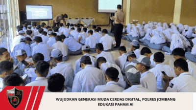 Wujudkan Generasi Muda Cerdas Digital, Polres Jombang Edukasi Paham AI