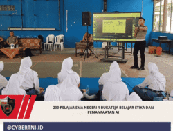200 Pelajar SMA Negeri 1 Bukateja Belajar Etika dan Pemanfaatan AI