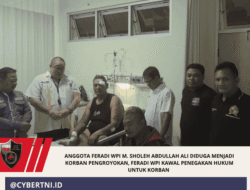 Anggota FERADI WPI M. Sholeh Abdullah Ali Diduga Menjadi Korban Pengroyokan, FERADI WPI Kawal Penegakan Hukum Untuk Korban 