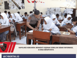 Kapolres Kebumen: Berhenti Sejenak Sebelum Sebar Informasi, AI Bisa Menipunya