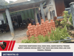 Didatangi Wartawan Soal Dana Desa, Kades Rantau Tenang Empat Lawang Diduga Sebut Tak Ingin Ada Dana Desa Lagi dan Panggil Preman