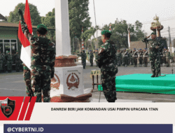 Danrem Beri Jam Komandan Usai Pimpin Upacara 17an