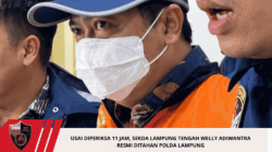 Usai Diperiksa 11 Jam, Sekda Lampung Tengah Welly Adiwantra Resmi Ditahan Polda Lampung