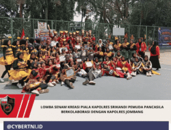 Lomba Senam kreasi Piala Kapolres Srikandi Pemuda Pancasila Berkolaborasi dengan Kapolres Jombang