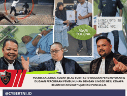 Polres Salatiga, Sudah Jelas Bukti CCTV dugaan Pengroyokan & Dugaan Percobaan Pembunuhan Dengan Linggis Besi, Kenapa Belum ditangkap? Ujar Eko Ponco,S.H.