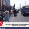 GNTP DESAK PEMKAB PEMALANG TERTIBKAN DUGAAN PEMANFAATAN BADAN JALAN DI DEPAN TOKO BASA