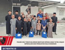 Polres OKU Timur Salurkan Bantuan kepada Anak Yatim, Wujud Kepedulian dan Penguatan Nilai Keimanan
