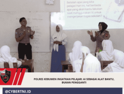 Polres Kebumen Ingatkan Pelajar: AI sebagai Alat Bantu, Bukan Pengganti