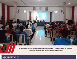 Jombang Gelar Pembinaan Komunikasi Cegah Konflik Sosial, Ormas Didorong Perkuat Deteksi Dini