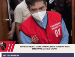 Terpidana Asusila Santri Jombang, Bechi, Diam-Diam Bebas Bersyarat dari Lapas Malang