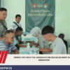 Sambut HUT Ke-81 TNI, Kodim 0721/Blora Gelar Bakti Sosial Kesehatan