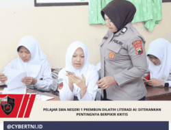 Pelajar SMA Negeri 1 Prembun Dilatih Literasi AI: Ditekankan Pentingnya Berpikir Kritis