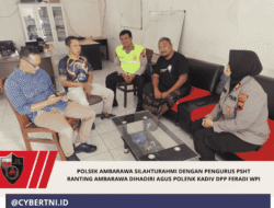 Polsek Ambarawa Silahturahmi Dengan Pengurus PSHT Ranting Ambarawa dihadiri Agus Polenk Kadiv DPP FERADI WPI