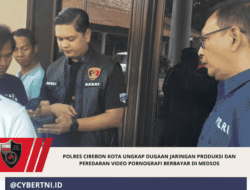 Polres Cirebon Kota Ungkap Dugaan Jaringan Produksi dan Peredaran Video Pornografi Berbayar di Medsos