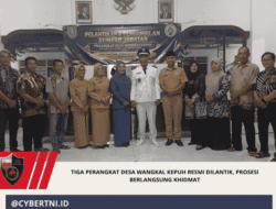 Tiga Perangkat Desa Wangkal Kepuh Resmi Dilantik, Prosesi Berlangsung Khidmat