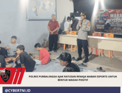 Polres Purbalingga Ajak Ratusan Remaja Mabar Esports untuk Bentuk Wadah Positif