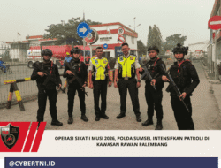 Operasi Sikat I Musi 2026, Polda Sumsel Intensifkan Patroli di Kawasan Rawan Palembang