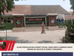 Klaim Persoalan Bau Disebut Selesai, Siswa SMPN 4 Jombang Masih Mengeluh: Kelas 9E–9I Disebut Terdampak