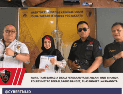 Hairil Tami Bahagia Sekali Perkaranya Ditangani Unit II Harda Polres Metro Bekasi, Bagus banget, Puas Banget Layanannya
