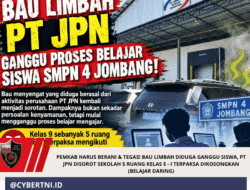 Pemkab Harus Berani & Tegas! Bau Limbah Diduga Ganggu Siswa, PT JPN Disorot Sekolah 5 Ruang Kelas E – I Terpaksa Dikosongkan (Belajar Daring)
