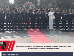 Ziarah Nasional di TMP Tanjung Nirwana: Pemkab Banyumas dan Forkopimda Hormati Jasa Pahlawan