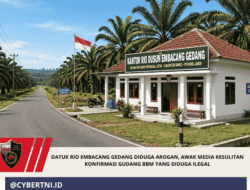 Datuk Rio Embacang Gedang Diduga Arogan, Awak Media Kesulitan Konfirmasi Gudang BBM yang Diduga Ilegal